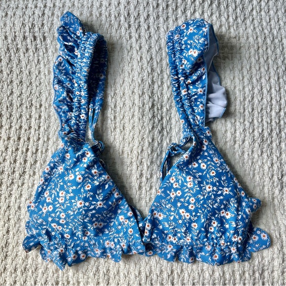 Floral Ruffle Bikini Set - Picture 3 of 9